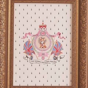 Cath Kidston Royal Jubilee Corgi Tea Towel